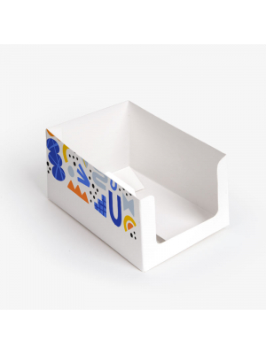 Front Cut Out Display Tray